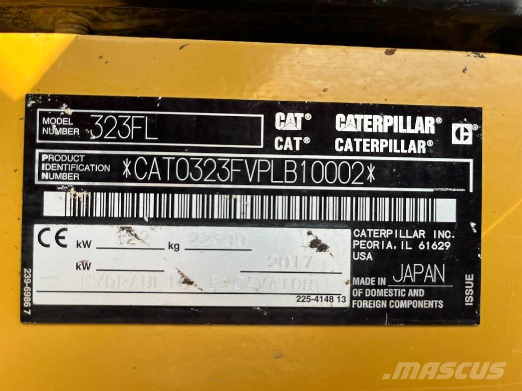 CAT 323 F L Escavatori cingolati