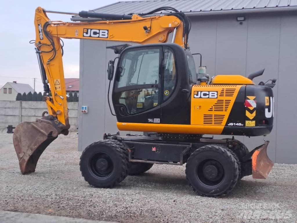 JCB JS145 W Escavatori gommati
