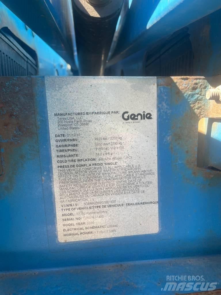 Genie TZ-50 Piattaforme aeree su rimorchio