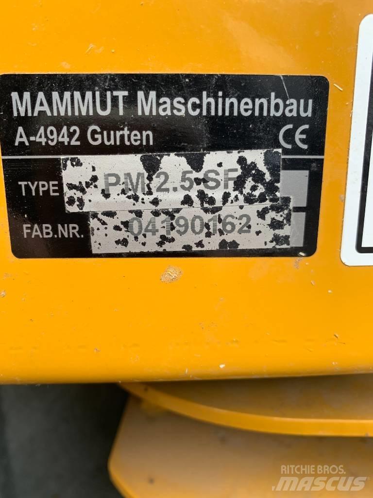Mammut PM 2.5 SF Accessori per macchine da fieno e foraggio