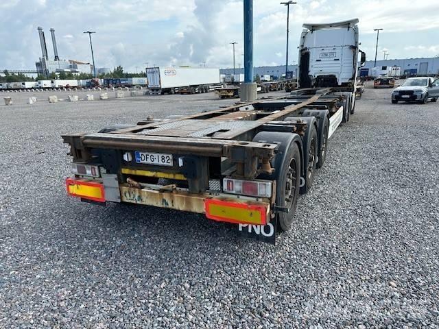 Krone SD DFG-182 Semirimorchi portacontainer