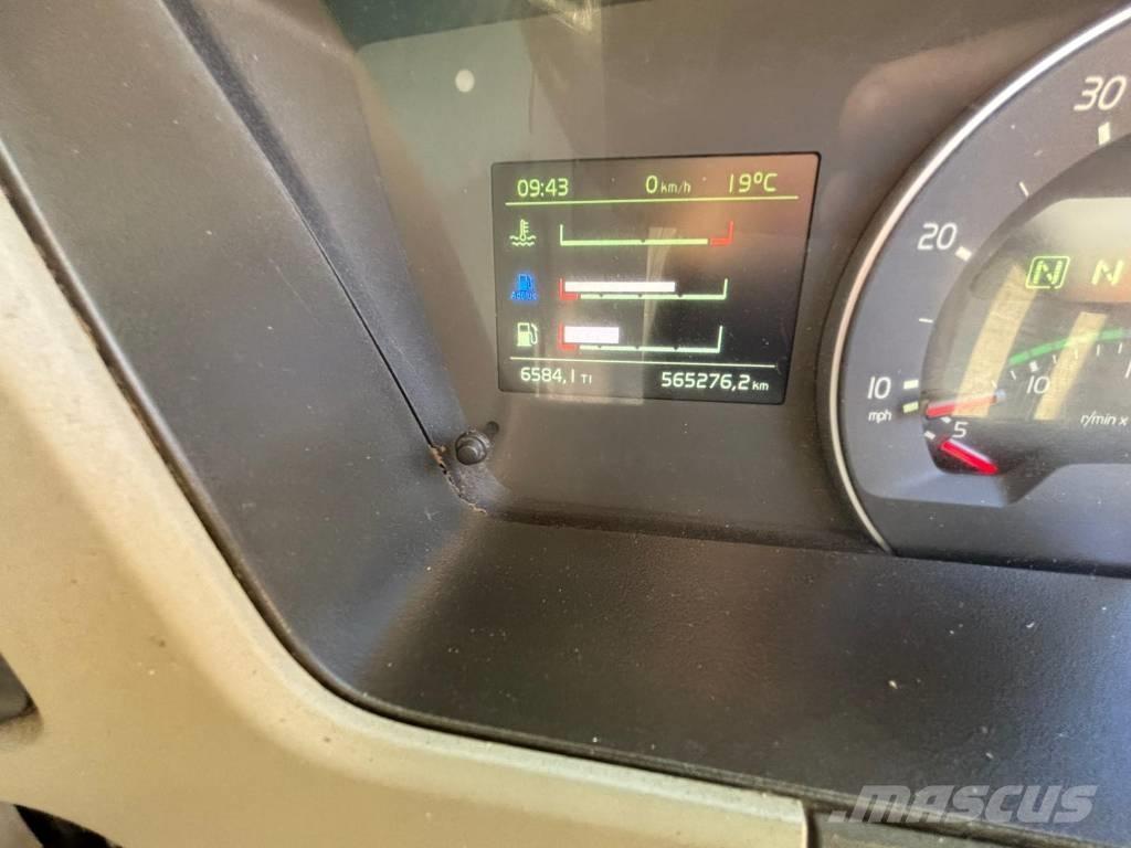 Volvo FM 420 Autocarro pianale / argano