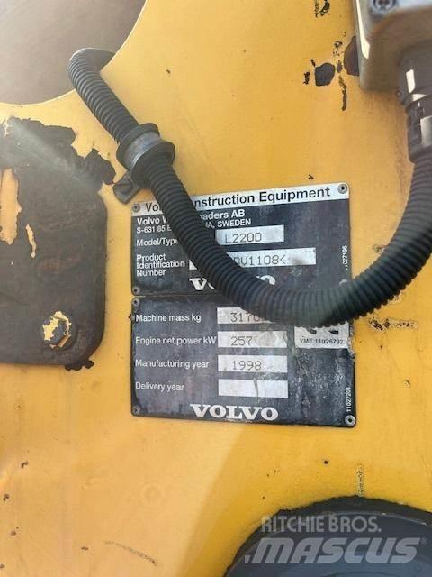Volvo L220D Pale gommate