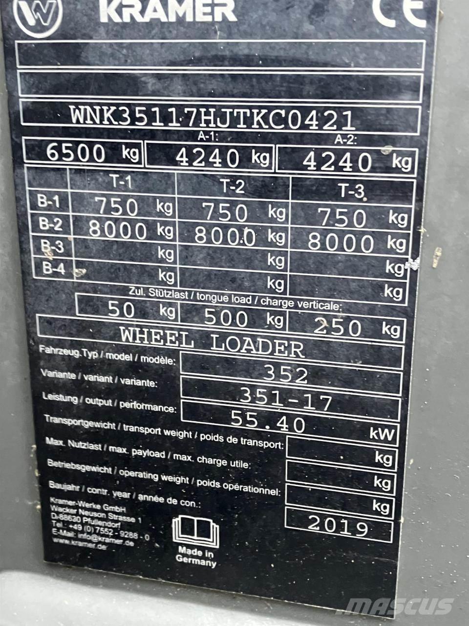 Kramer 8085T Sollevatori telescopici per agricoltura