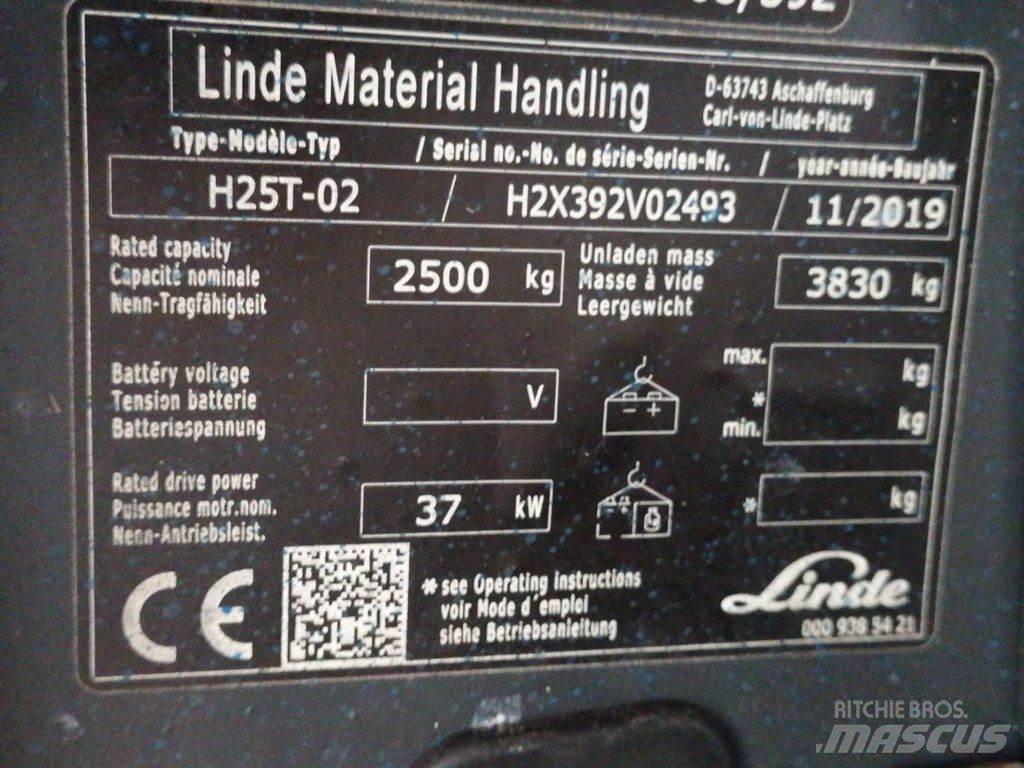 Linde H25T-02 Carrelli elevatori elettrici