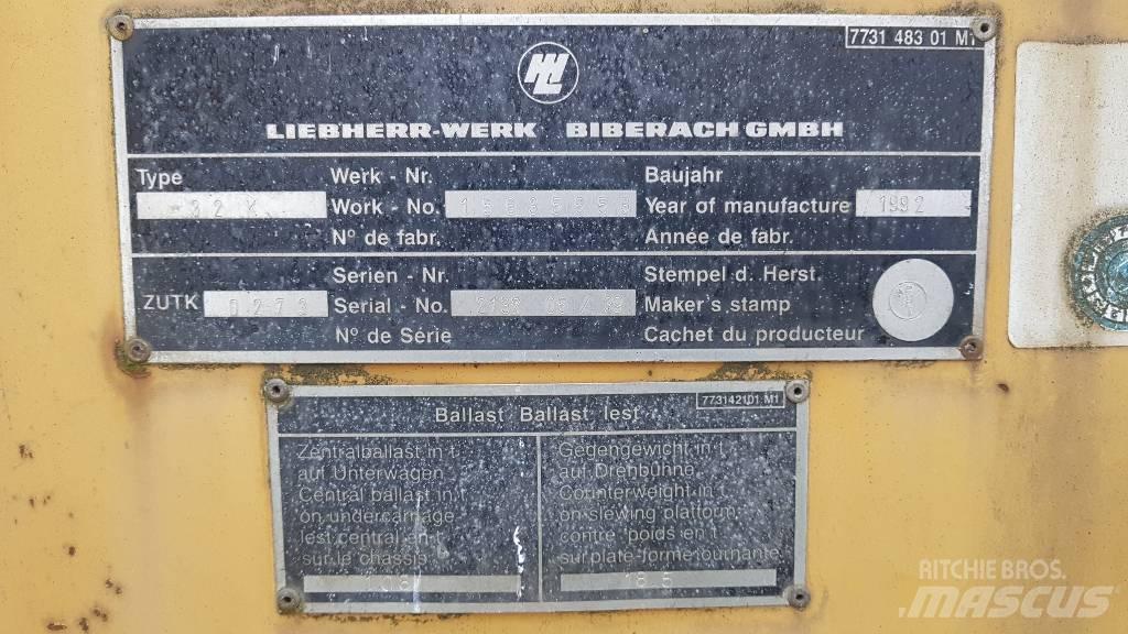 Liebherr K 32 Gru a torre