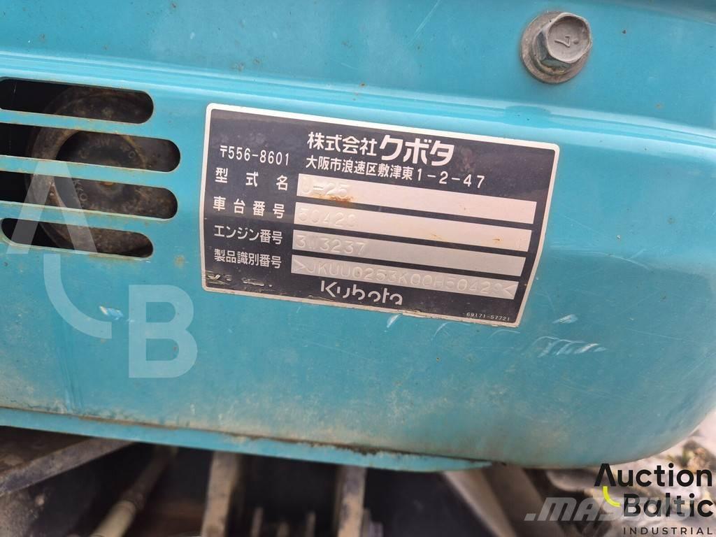 Kubota U 25 Miniescavatori