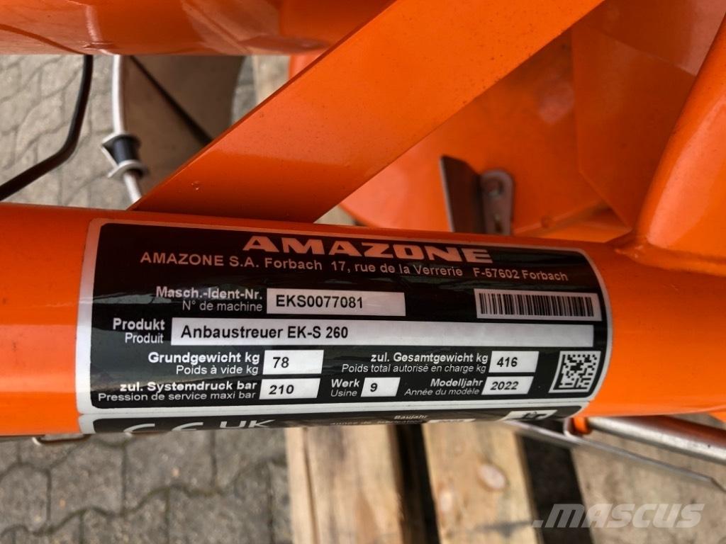 Amazone EKS 260 Spargisabbia e spargisale