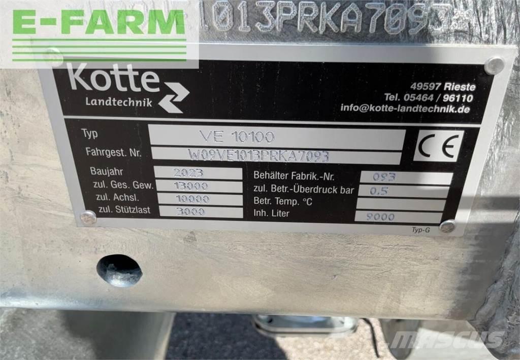 Kotte ve9.500 Semirimorchi cisterna