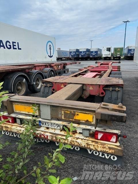 Kögel SW 24 WXS-809 Semirimorchi portacontainer