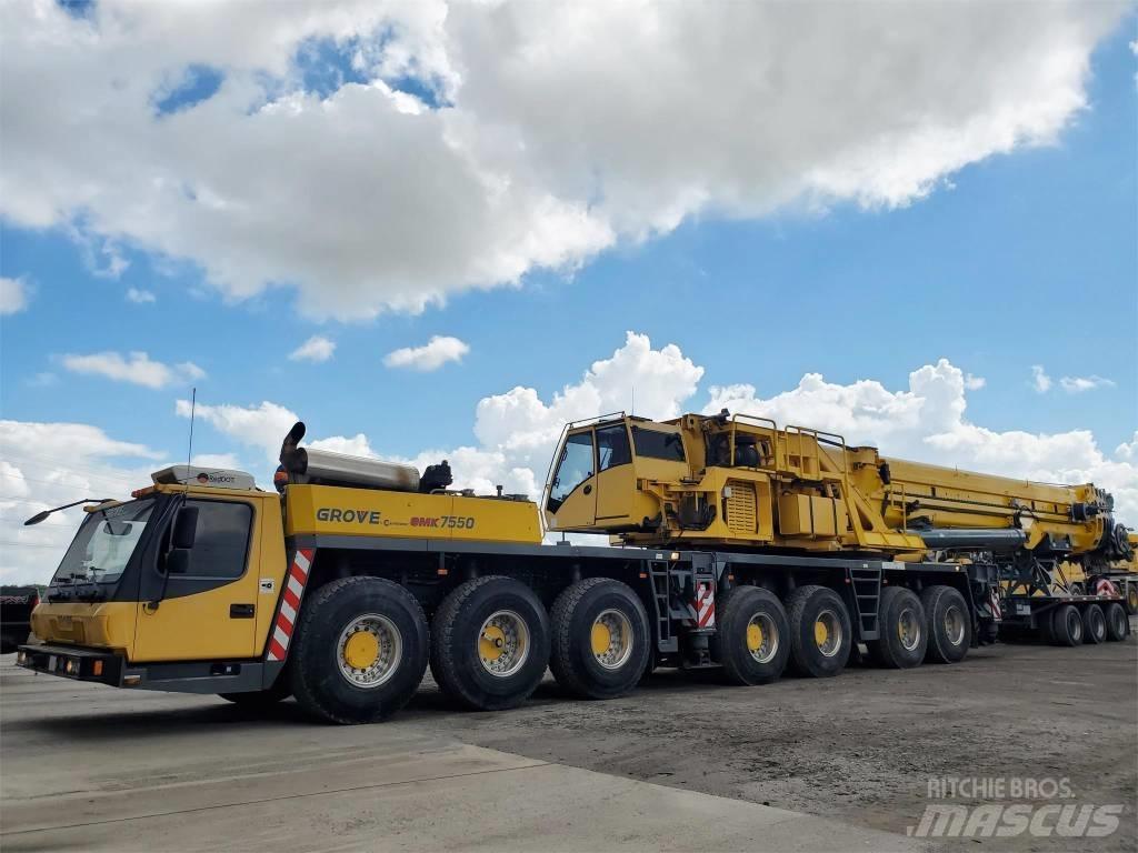 Grove GMK 7550 Gru per tutti i terreni