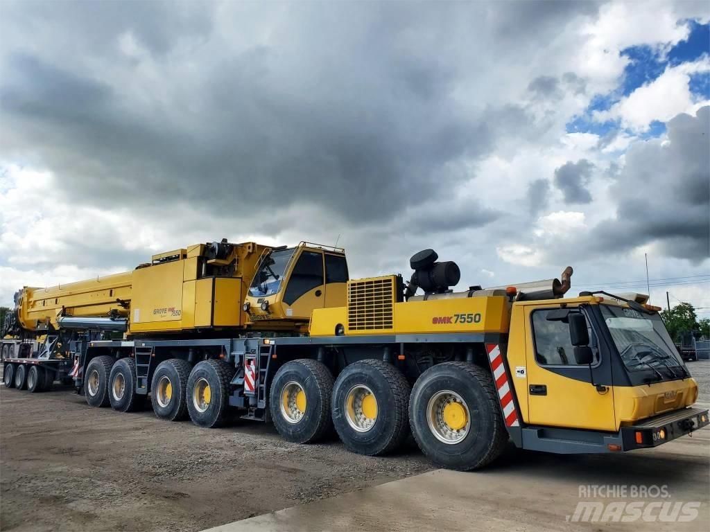 Grove GMK 7550 Gru per tutti i terreni