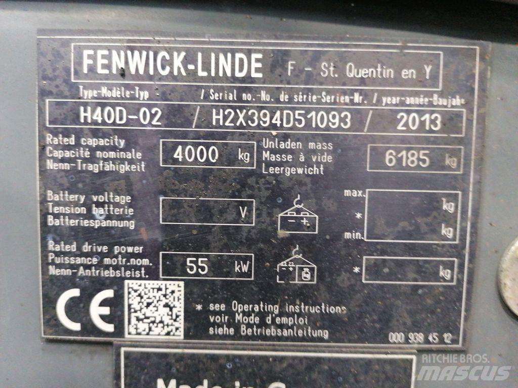 Linde H40D-02 Carrelli elevatori diesel