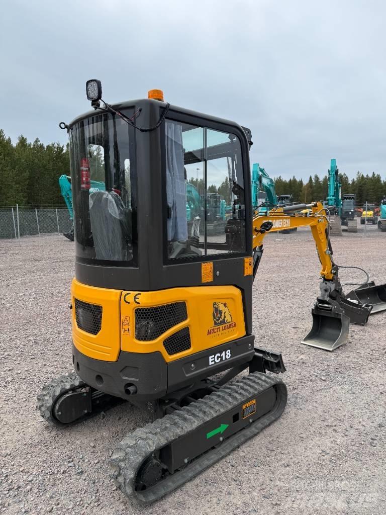 Multiloader EC 18 Miniescavatori