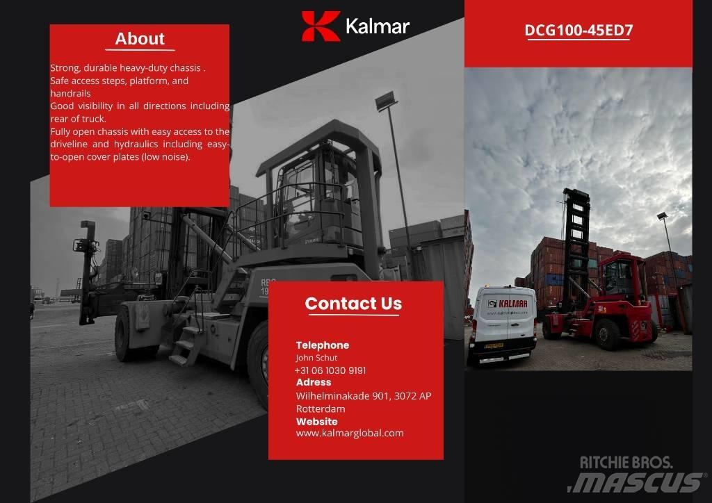Kalmar DCG 100-45ED7 Movimentatori per container