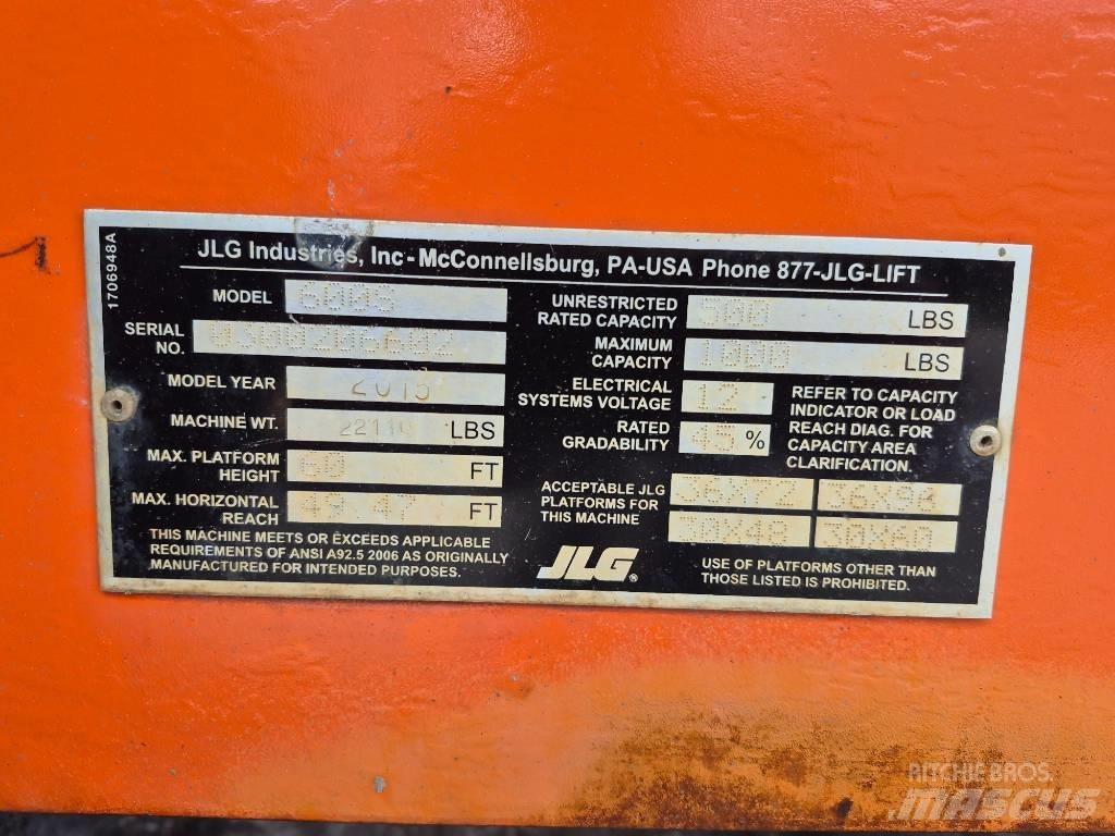 JLG 800 S Piattaforme a braccio articolato