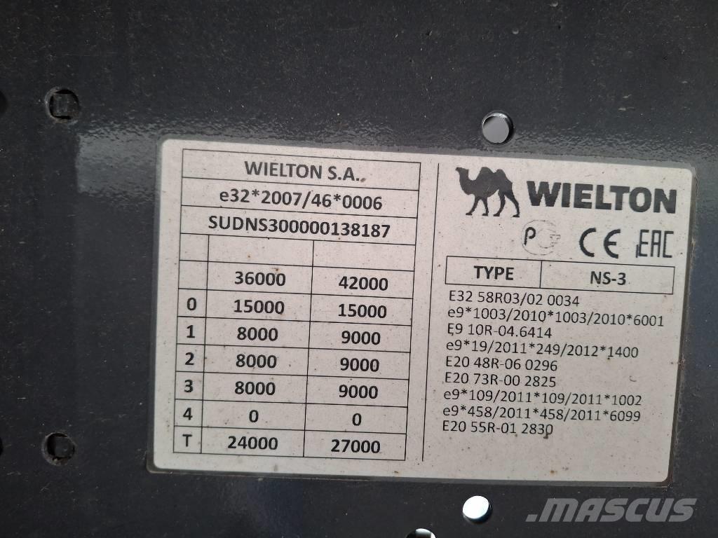 Wielton NS3K Semirimorchi tautliner