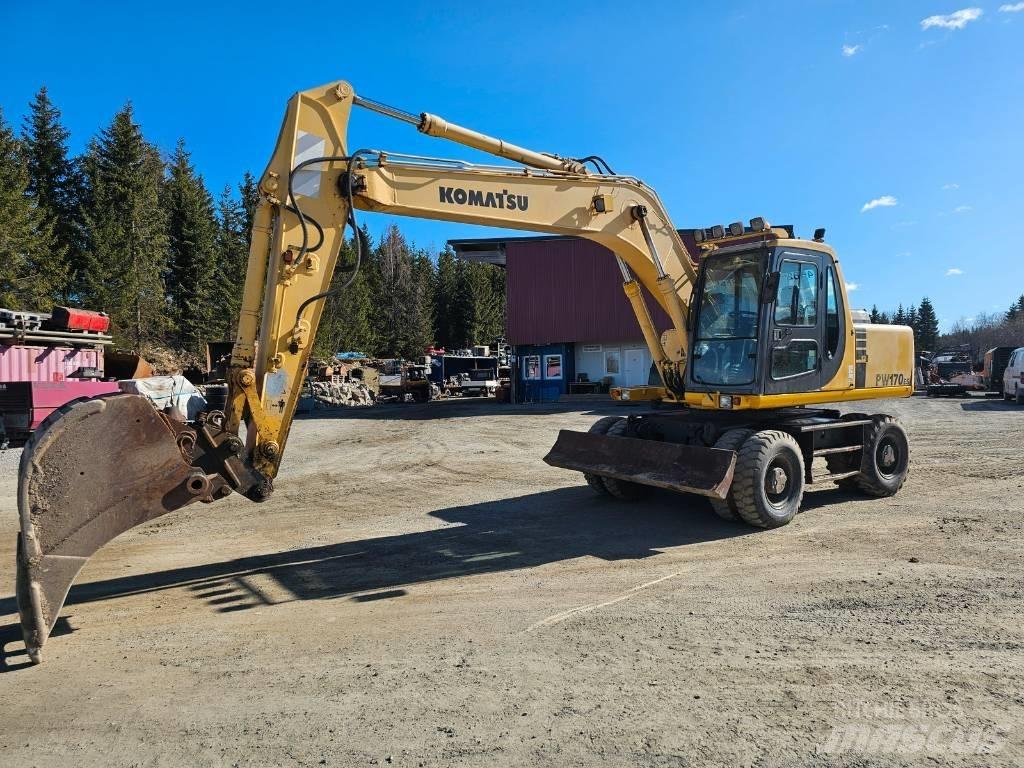 Komatsu PW 170-6 Escavatori gommati
