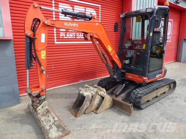 Kubota U 27-4 Miniescavatori