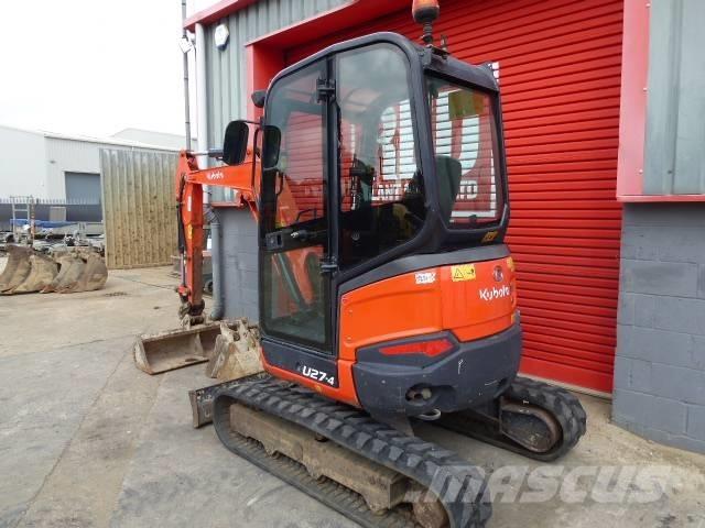 Kubota U 27-4 Miniescavatori