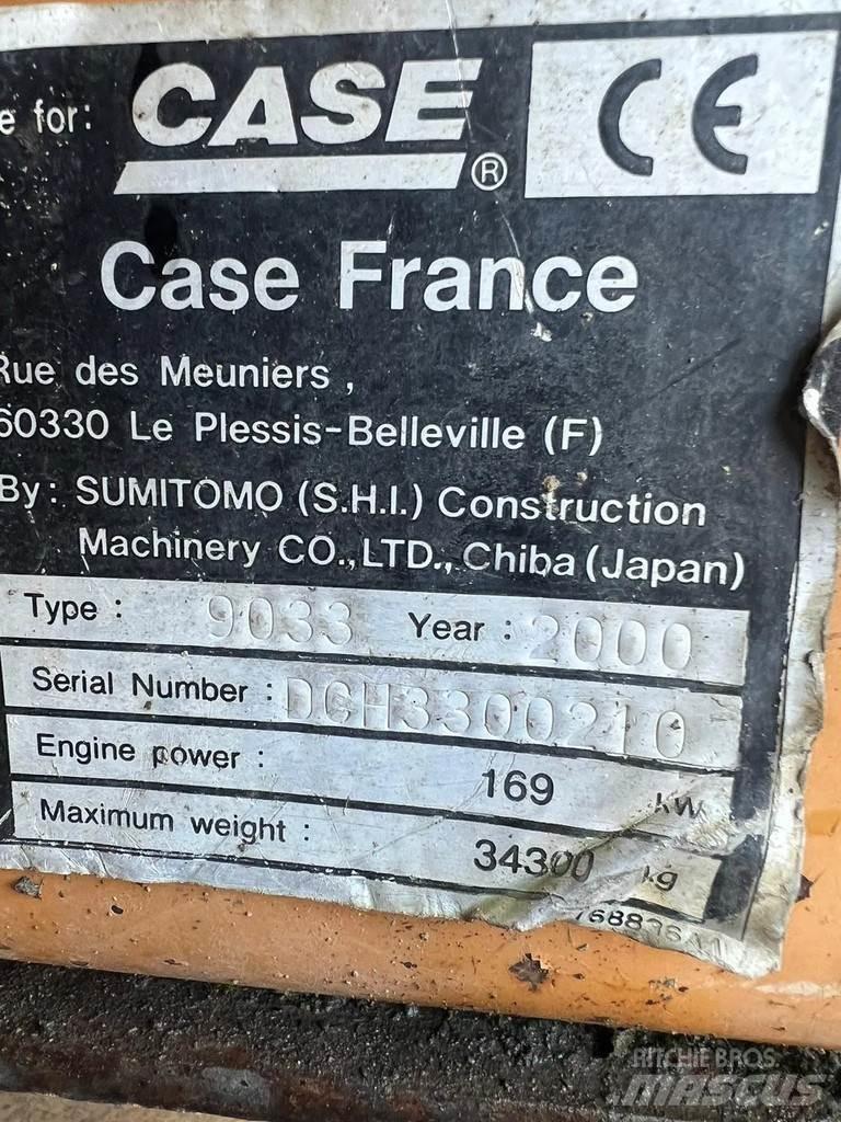 CASE 9033 Escavatori cingolati