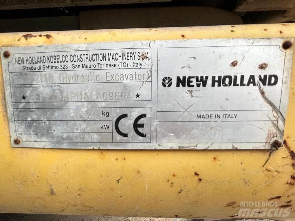 New Holland E215B Escavatori speciali