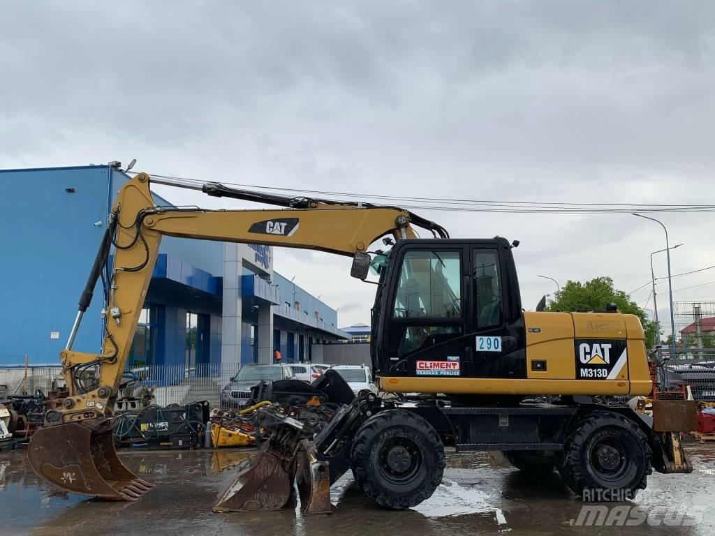 CAT M 313 D Escavatori gommati