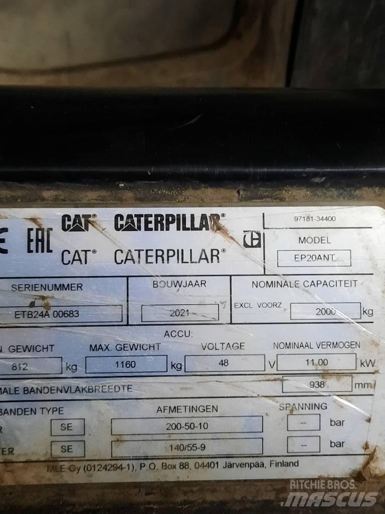 CAT EP20ANT Carrelli elevatori elettrici
