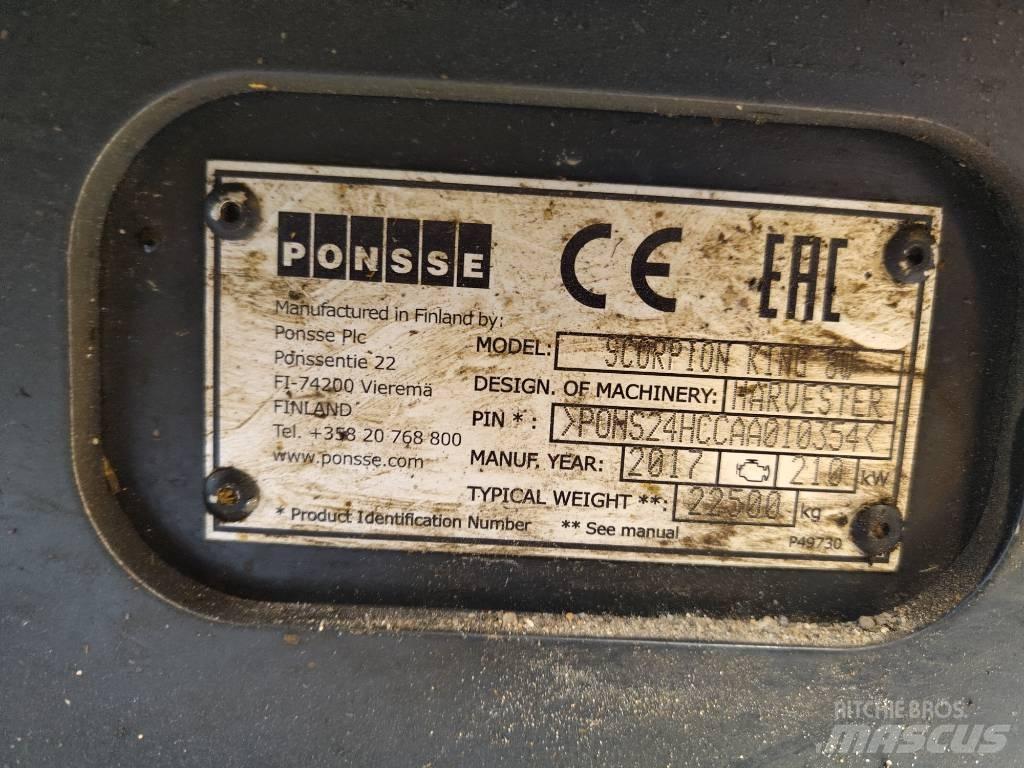 Ponsse Scorpion King Abbattitrici, Disboscatrici