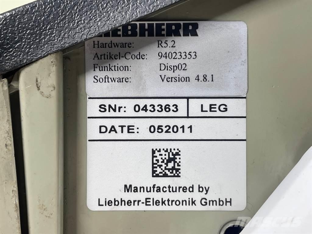 Liebherr A 924 C Componenti elettroniche