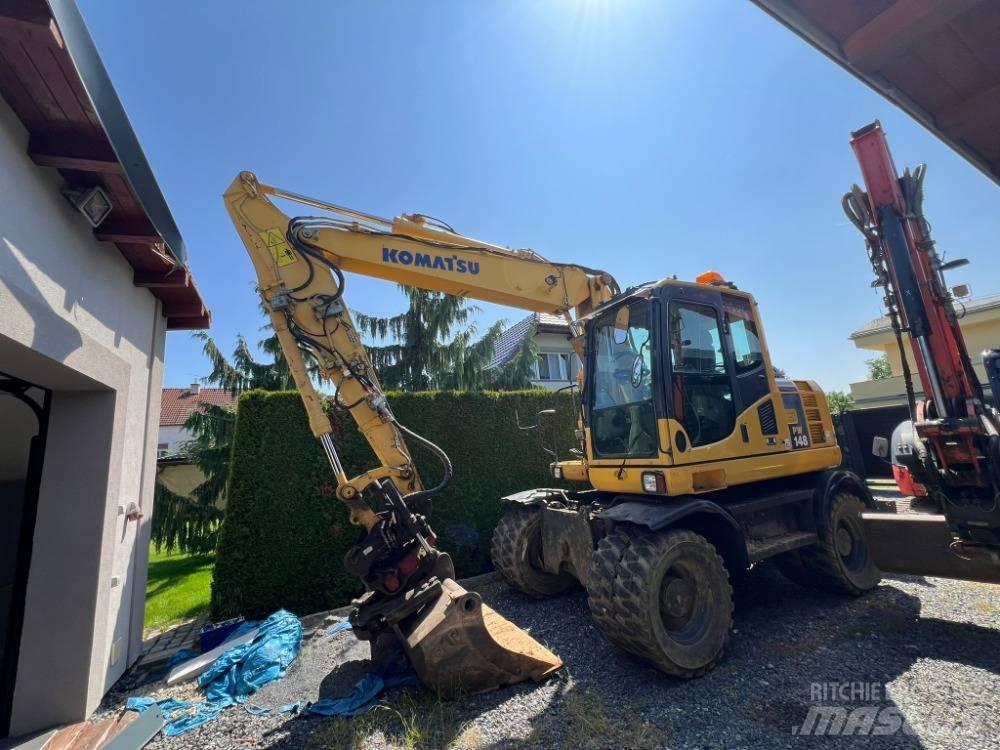 Komatsu PW 148-8 Escavatori gommati