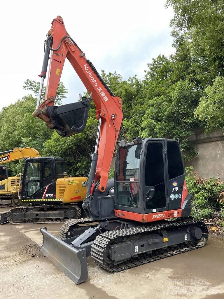 Kubota KX163 Escavatori cingolati