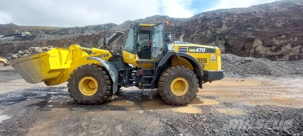 Komatsu WA470-8 Pale gommate