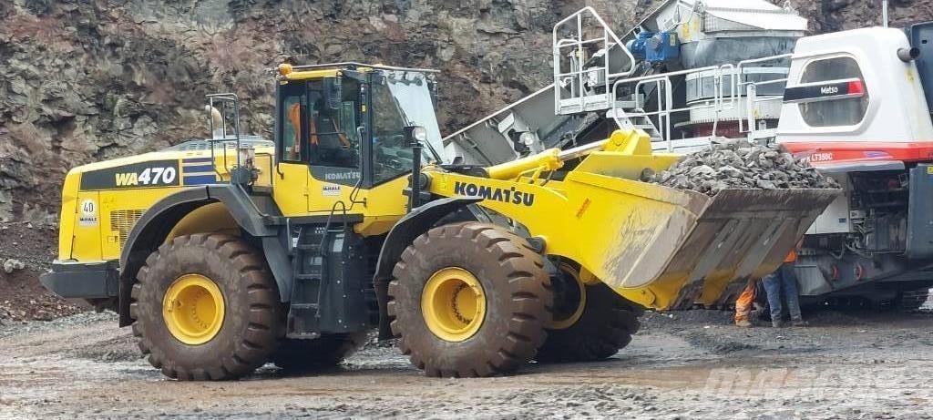 Komatsu WA470-8 Pale gommate