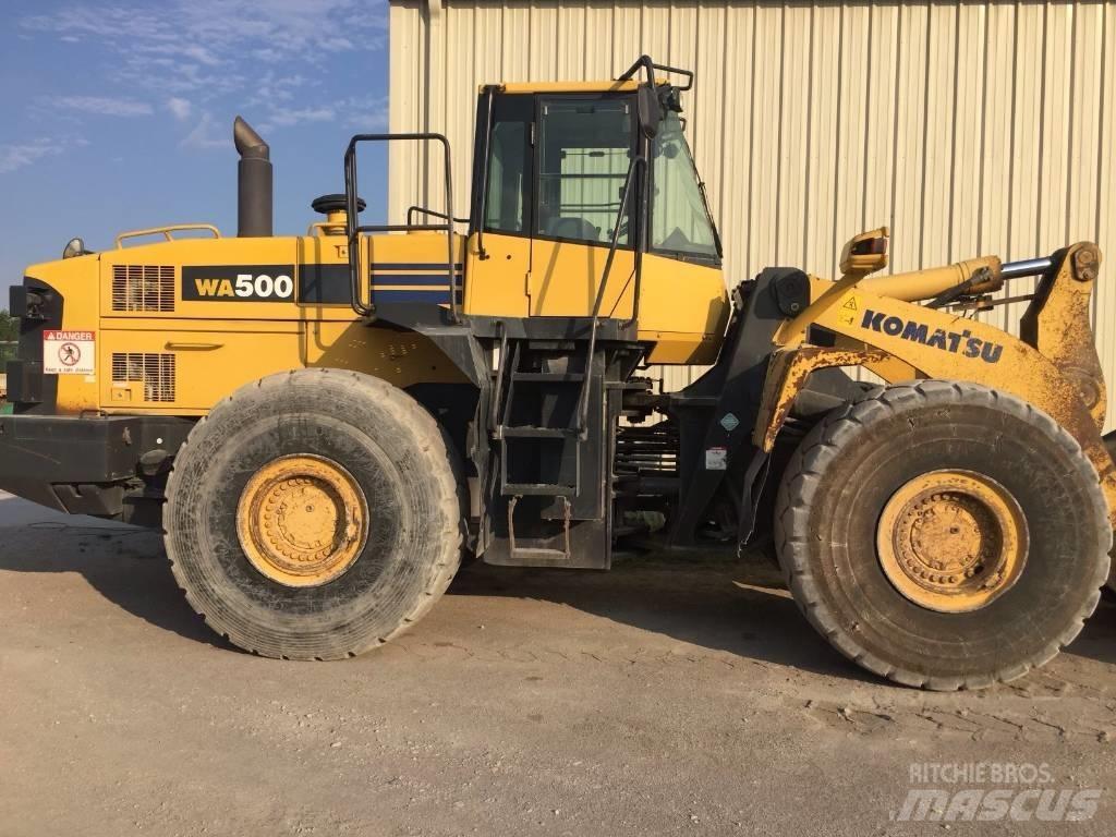 Komatsu WA500-6 Pale gommate