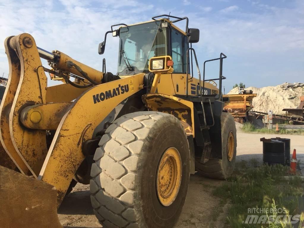 Komatsu WA500-6 Pale gommate