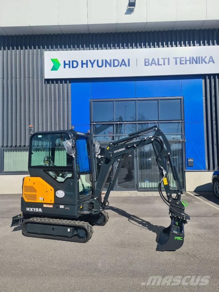 Hyundai HX 19 A Miniescavatori
