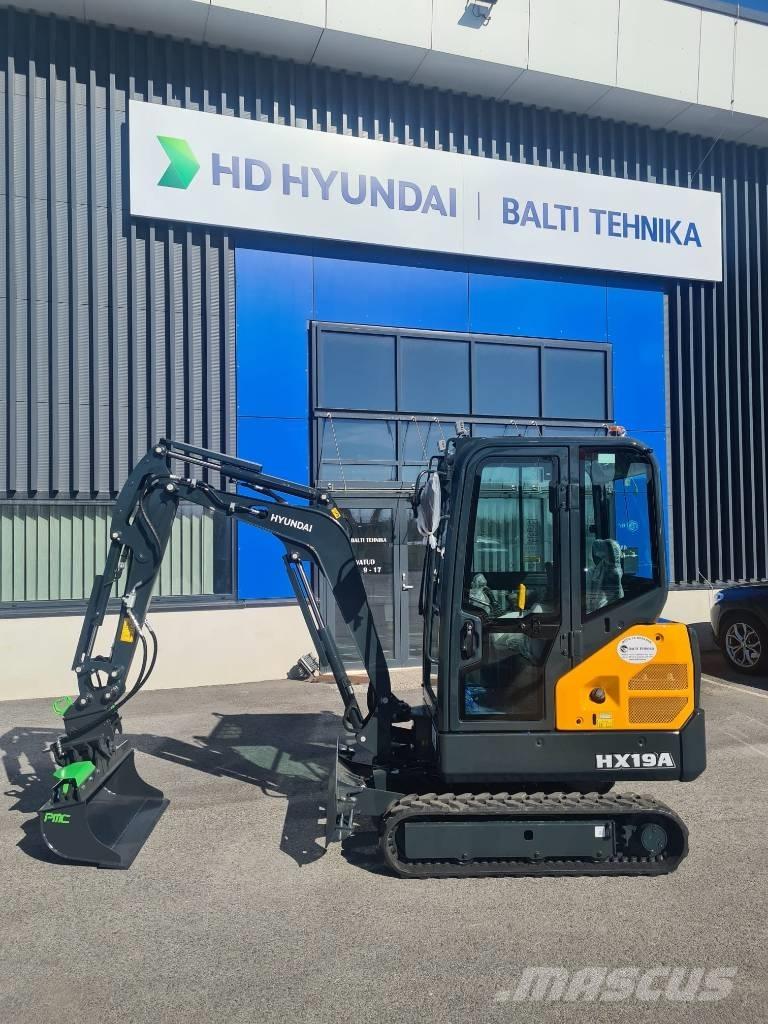 Hyundai HX 19 A Miniescavatori