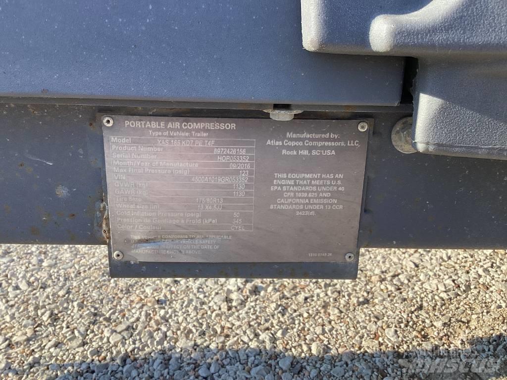 Atlas Copco XAS 185 Compressori