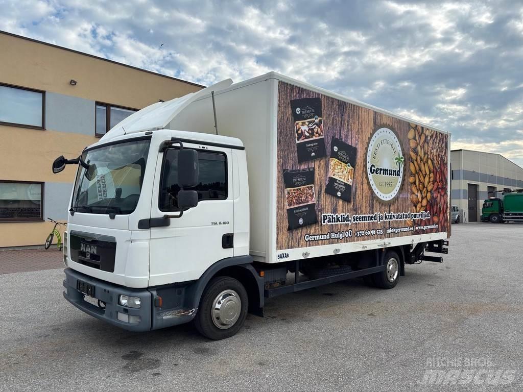 MAN TGL 8.180 + LIFT Camion cassonati