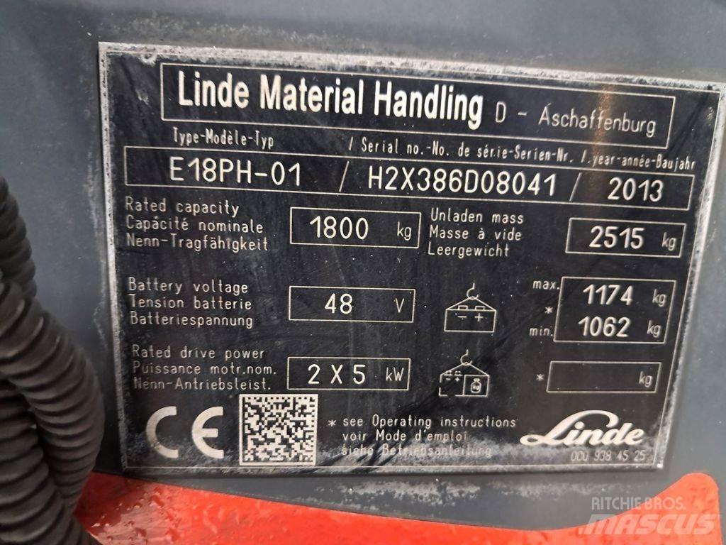 Linde E18PH Carrelli elevatori elettrici