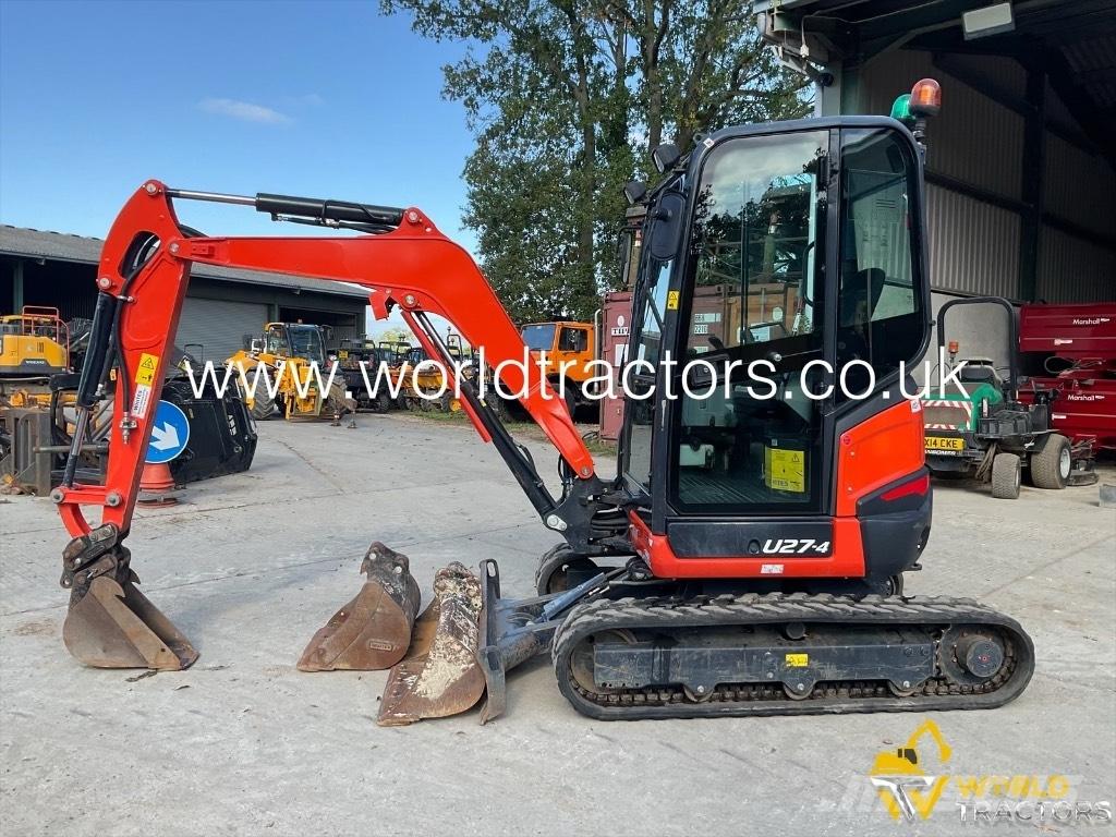 Kubota U 27 Miniescavatori