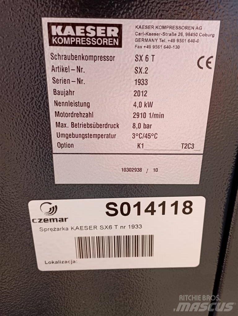 Kaeser SX6 T Compressori