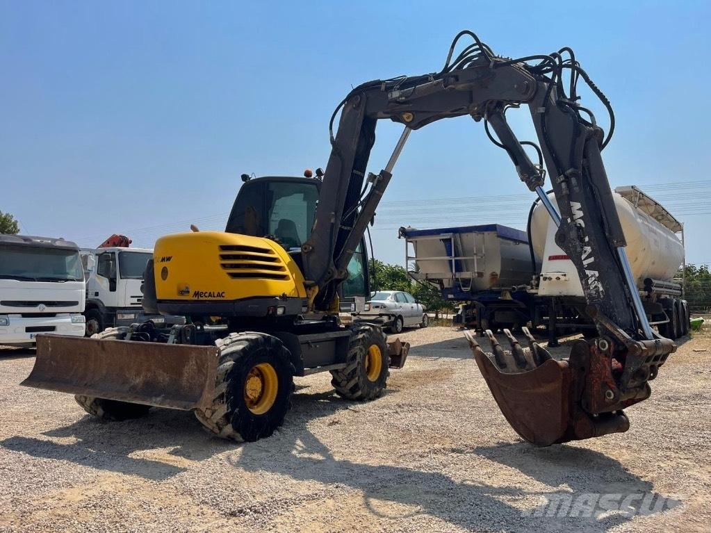 Mecalac 714 MW Escavatori gommati