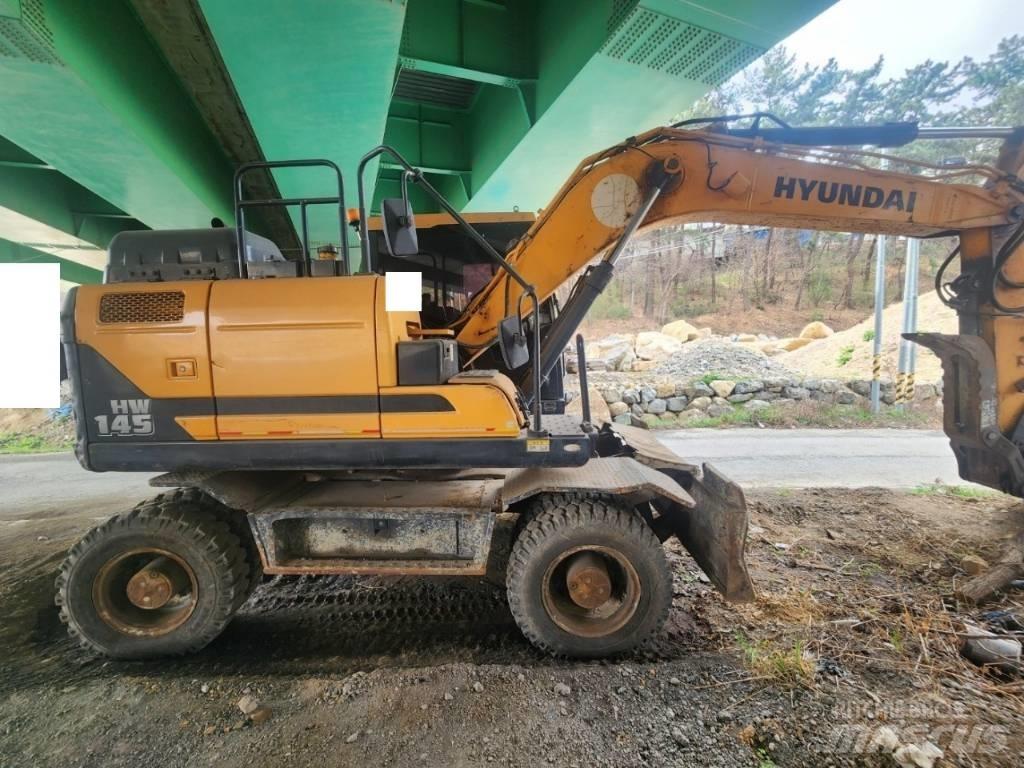 Hyundai HW 145 Escavatori gommati