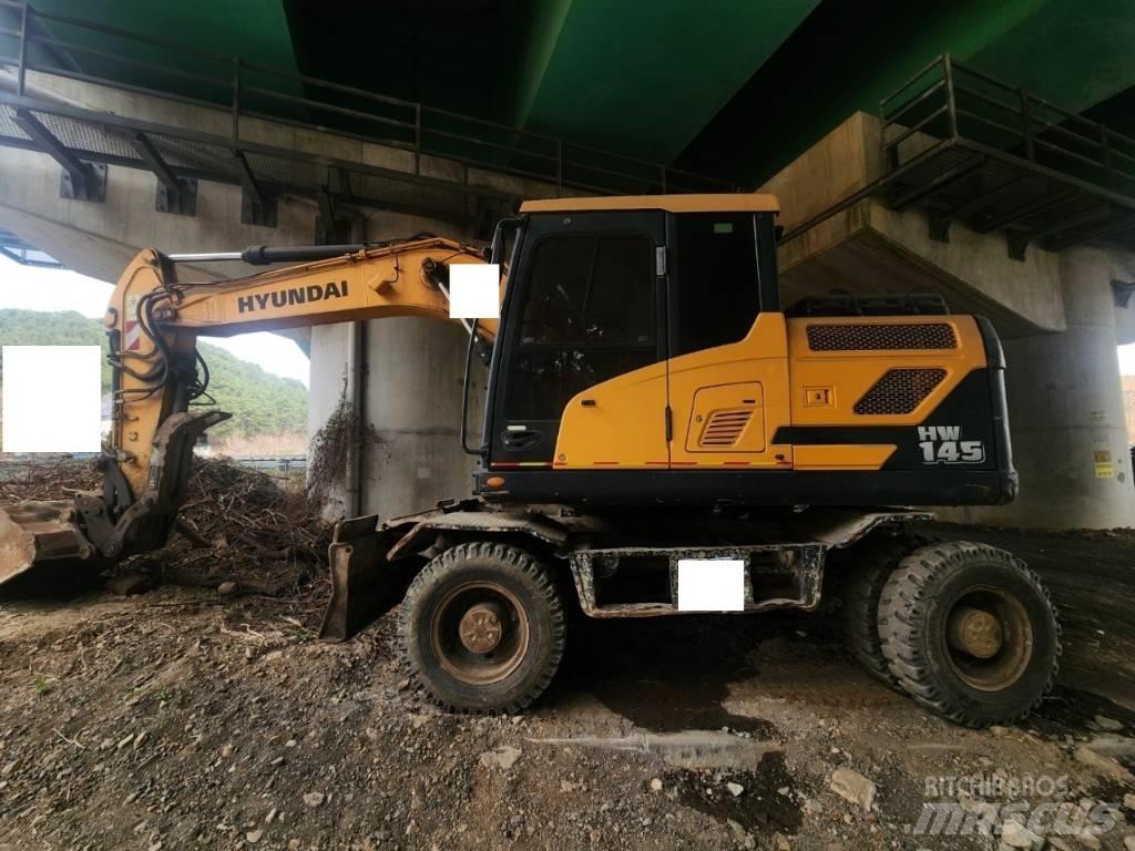 Hyundai HW 145 Escavatori gommati