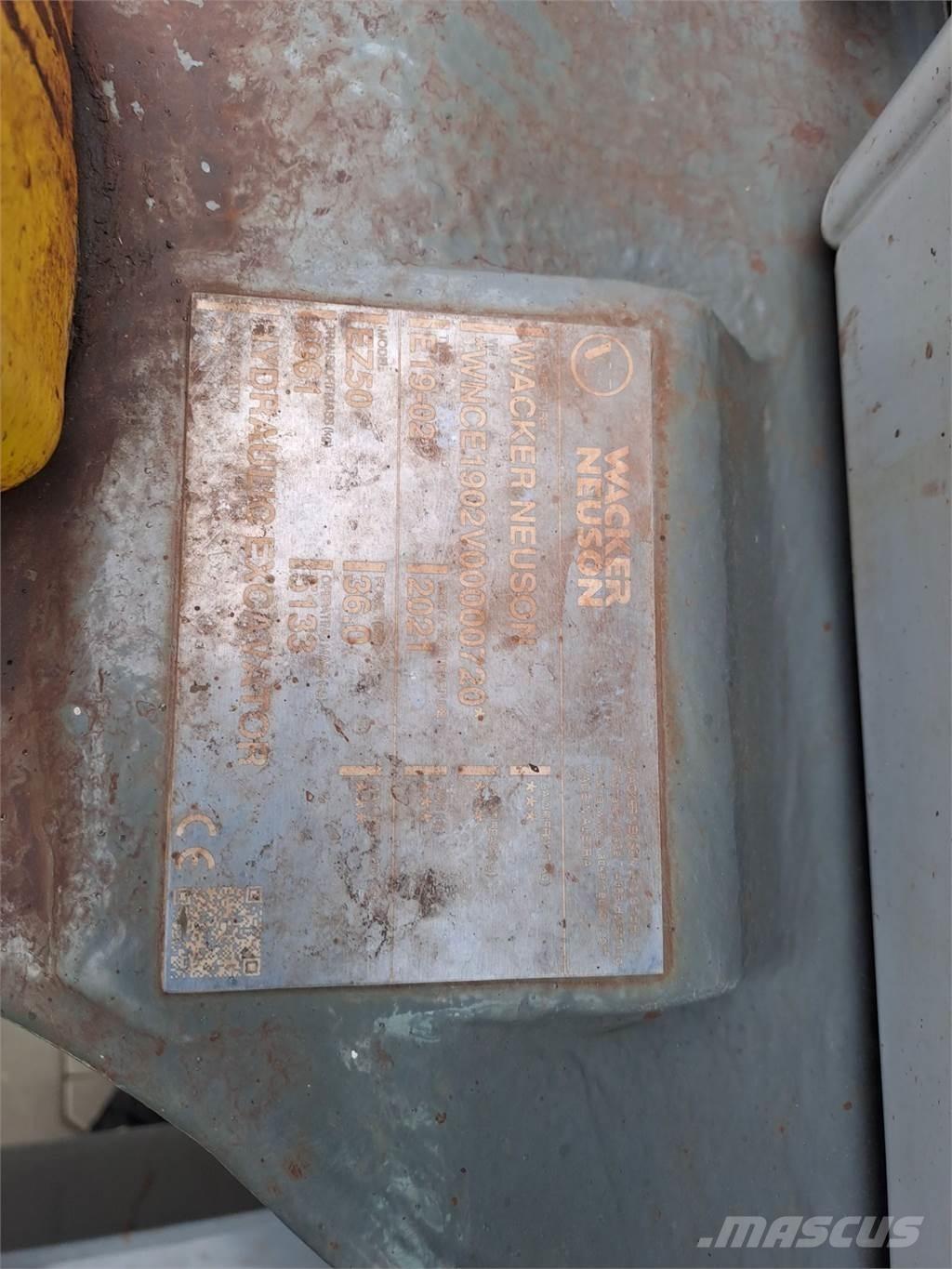 Wacker Neuson EZ50 Escavatori cingolati