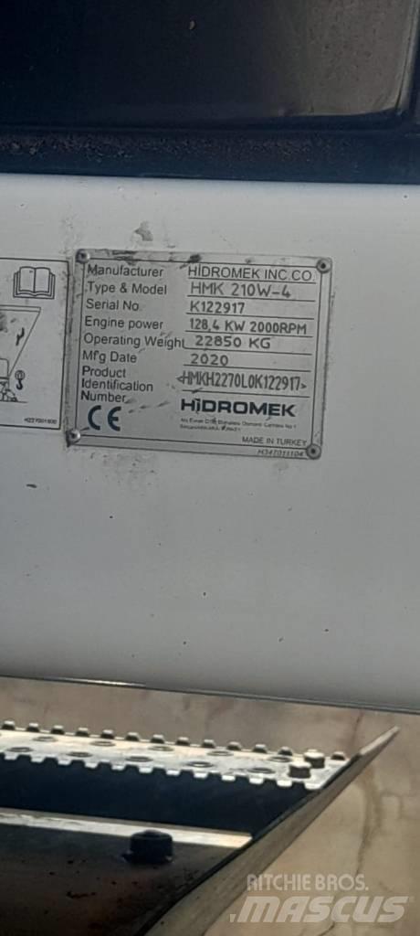 Hidromek HMK 210 W Escavatori gommati