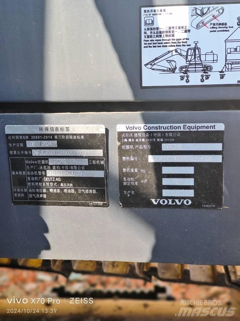 Volvo EC 210 Escavatori cingolati