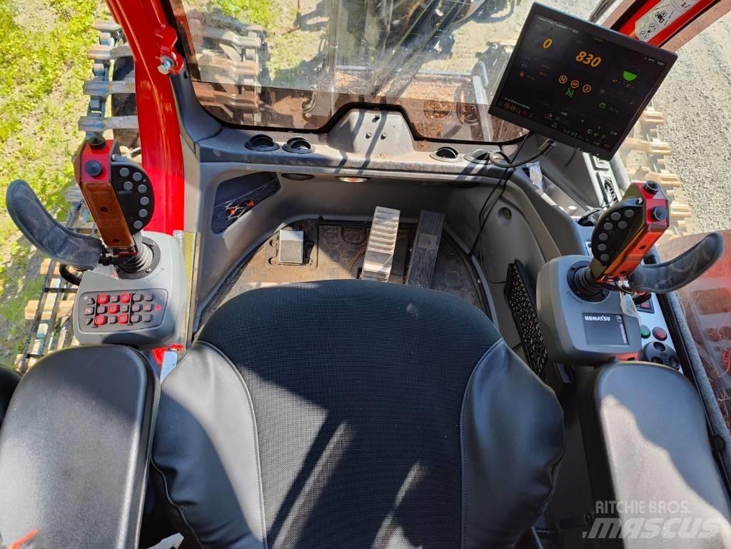 Komatsu 931 XC Abbattitrici, Disboscatrici